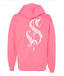 Neon Pink Skintricate Hoodie XL
